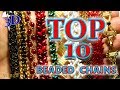 TOP 10 Beaded Chains Patterns. 3D Beading Tutorial