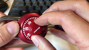 Decoding a Master Dial Combination Lock Part 4: Putting it all together