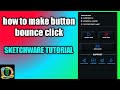 how to make click animation button in bounce click sketchware tutorial, video#sketchshare