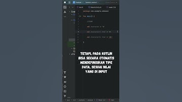 Belajar Kotlin - Tipe data Char dan String #tutorial #kotlin #coding #belajarcoding #programming