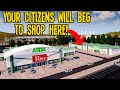 I Built a Retail Park Where EVERYONE Wants to Shop in Cities Skylines!
