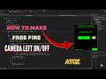 HOW TO MAKE CAMERA LEFT ON/OFF OB52😱| HOW TO MAKE PANEL FOR FREE FIRE | NEW SAFEST AIMBOT METHOD