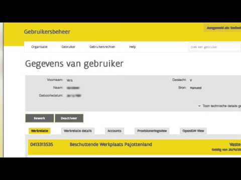 Gebruikersbeheer Vlaamse overheid - Een gebruikersrecht of werkrelatie verwijderen
