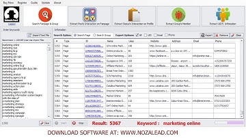 facebook graph api extract data