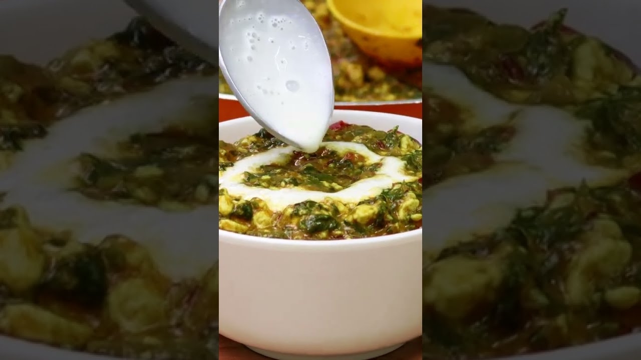 Zabardast Paneer Recipe - Palak Paneer Bhurji #shorts | Tasted Recipes