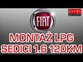 Montaż LPG Fiat Sedici z 1.6 120KM 2010r w Energy Gaz Polska na gaz BRC SQ 32