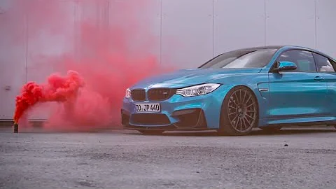 JP Performance BMW M4 Car Porn [I`m blue]