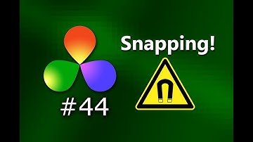 How To Use The Snapping Tool In DaVinci Resolve 16.1.2