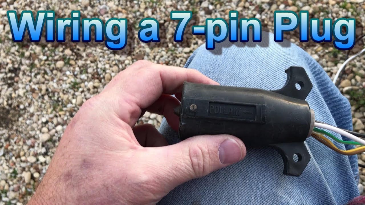 Wiring a 7 Pin Trailer Plug - YouTube