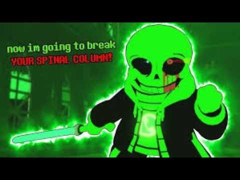 green sans fight phase2 remastered!!! Full Gameplay - YouTube