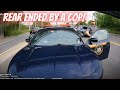 REAR-ENDED BY A DISHONEST COP! - Bad drivers & Driving fails -learn how to drive #1549