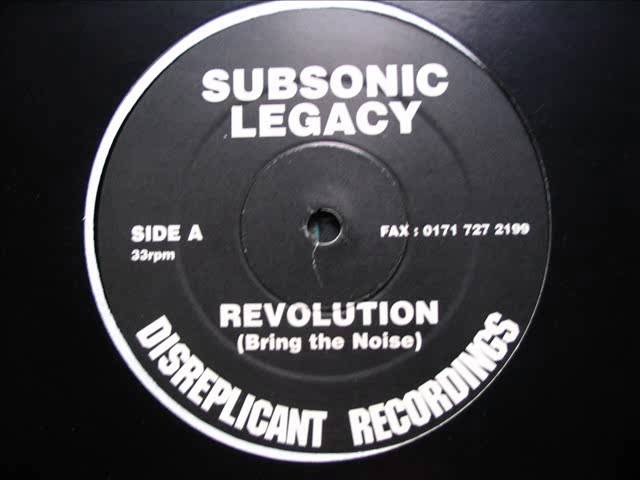 Bring the Noise Revolution Subsonic Legacy