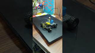 Circuit cubes powering a small car - By Advay Agarwal