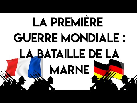 La Première Guerre mondiale : la bataille de la Marne