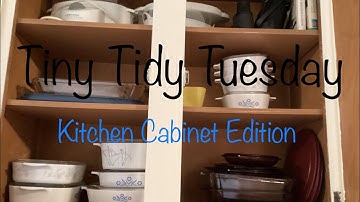 Tiny Tidy Tuesday Bakeware Declutter and Clean with Me! With @TheHelpfulHome