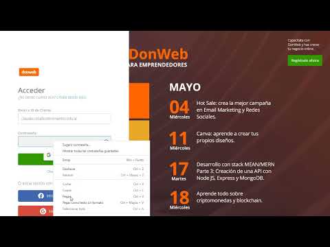 Uso de cuenta dominio y Web mail APRHC