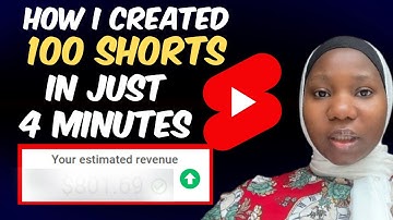 CRAZY! 1,000 YouTube Shorts in 10 MINUTES… Canva + ChatGPT ( With Proof)