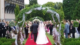 видео Свадьба в замке Локет (Чехия)