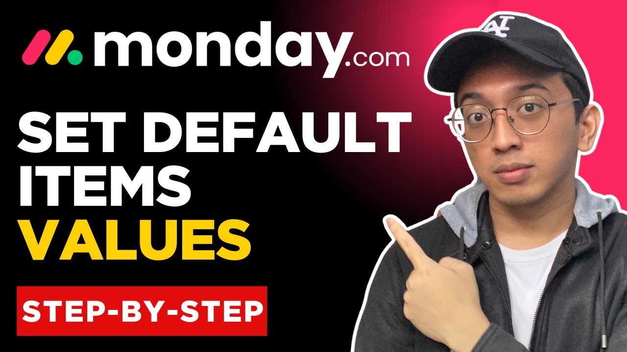 How to Set Default Item Values on Board in Monday.com - YouTube