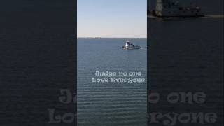 Great Video Local Dolphin Flipper Juleann #sea #seaman #film #tugboat #RadioStatic #drone #ship