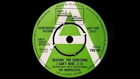 The Marvelettes - Reachin' For Something I Can't Have