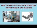 Chip conveyor motor PLC ladder logic | Fanuc Ladder Logic