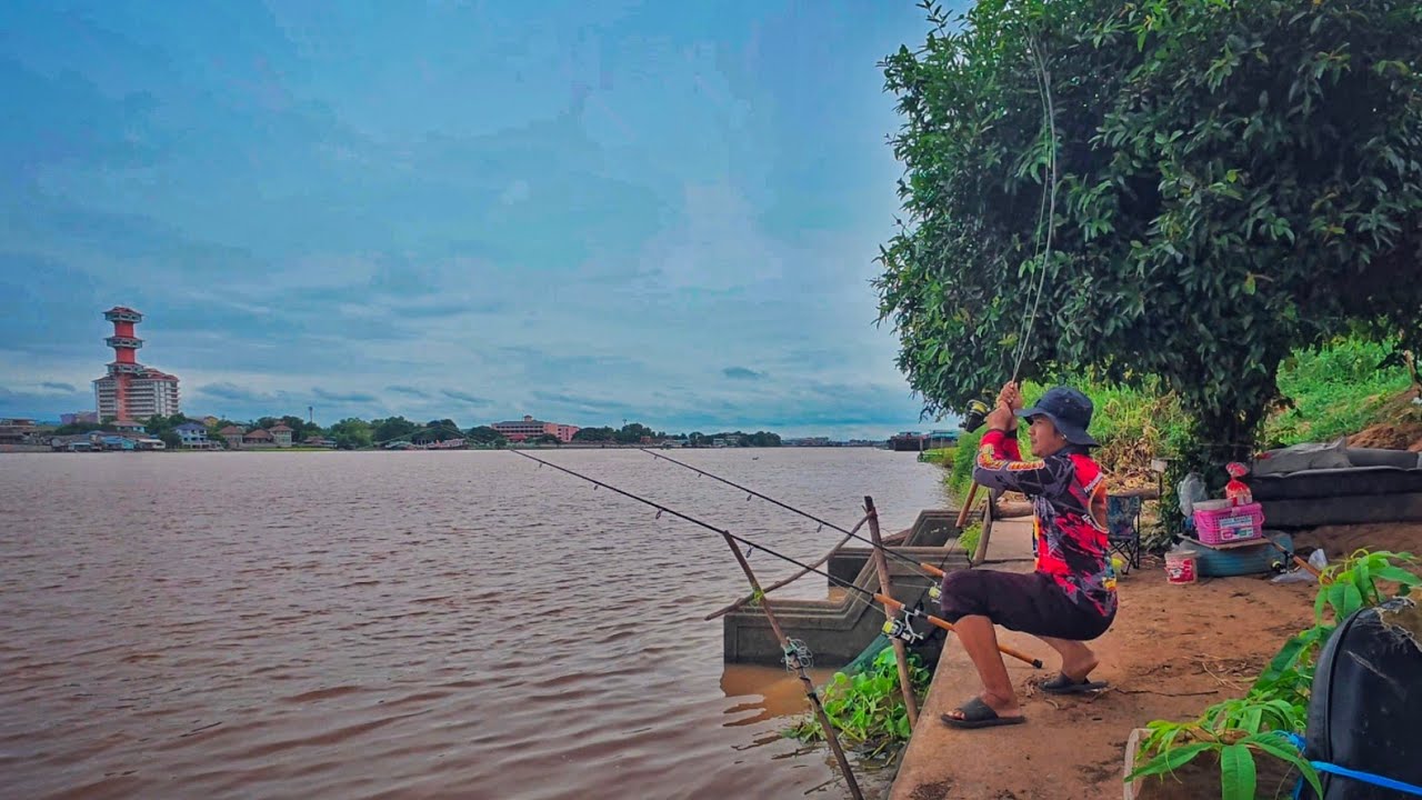 หมายดัง❗ตกปลาหน้าดิน❗หมายธรรมชาติ แม่น้ำเจ้าพระยา