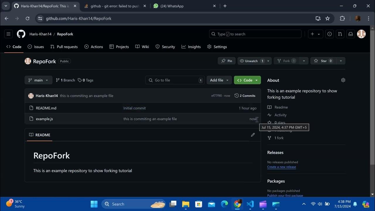 How to push code to GitHub Repositories under 2 minutes | Step-by-Step ...