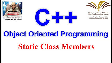 13 - C++ - Static Class Members