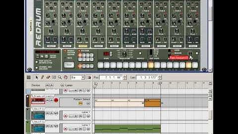 Snare Roll in Reason
