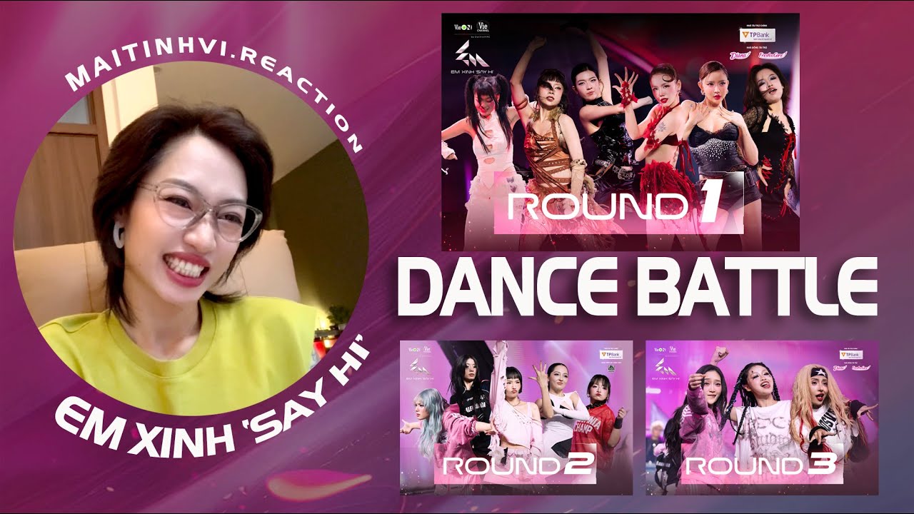 EM XINH 🩷 Dance battle đổ lửa l Maitinhvi reaction