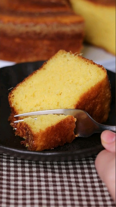 Wheat-Free Canned Corn Cake 🌽 #shorts #cake #corn