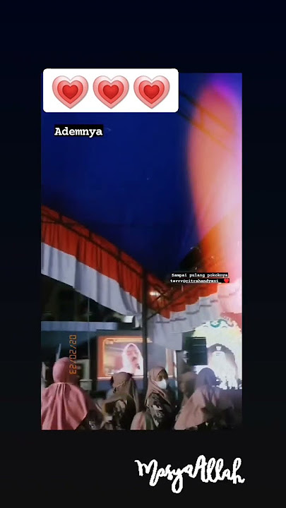 thola'al badru life perform by Citra Handayani