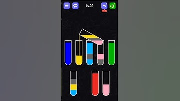 Water-sort Puzzle Game 🧩|part 3🪄#shortvideo #shorts #gamingnexus