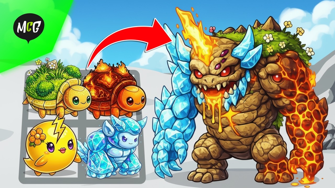 Aku Menggabungkan Semua Elemen Monster!