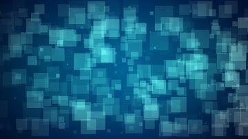 Blue Square Patches Stock Motion Graphics