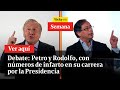 🔴 Debate: Petro y Rodolfo, con números de infarto en su carrera por la Presidencia | Vicky en Semana