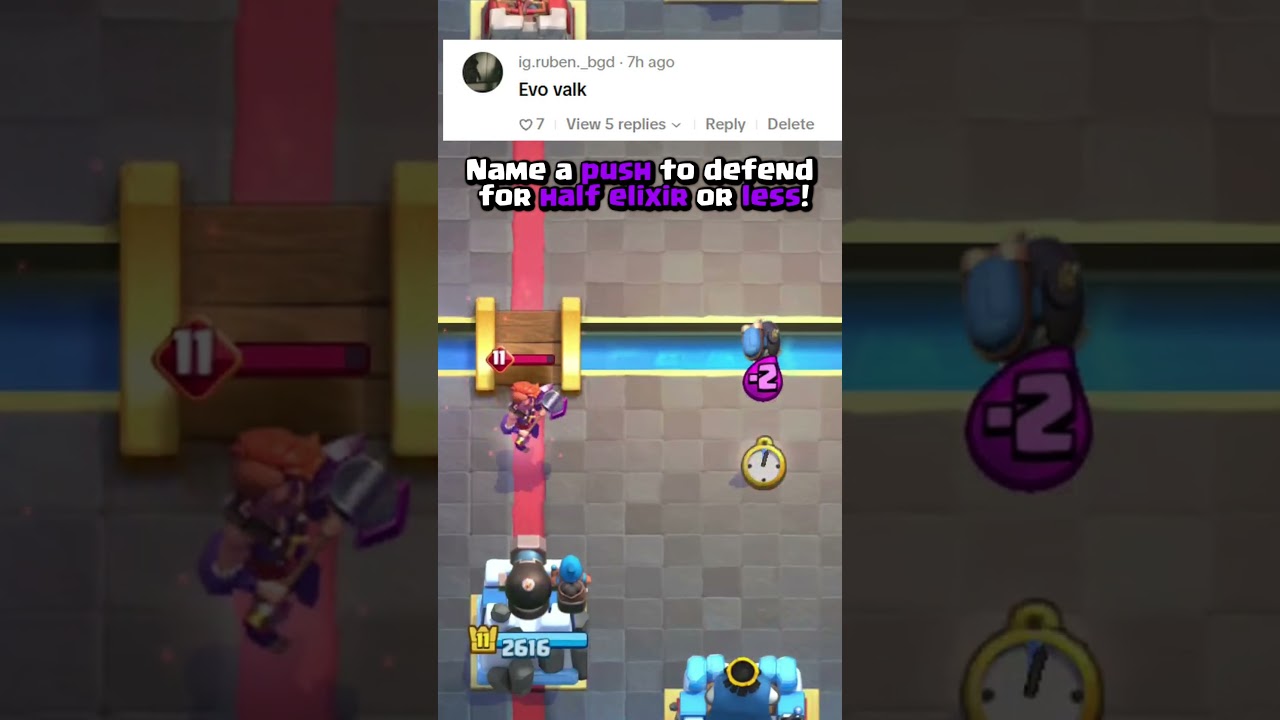 Evo Valkyrie vs 2 Elixir💜 