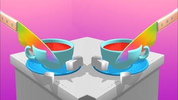 ASMR Slicing Gameplay - All Levels - IOS Android Gameplay - Levels (13-15-21).