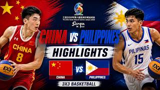 China vs Philippines Highlights 🇨🇳🇵🇭 | Sanya 2026 3x3