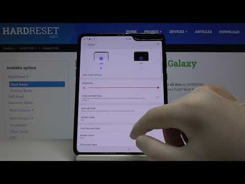 How to Change Font Size in SAMSUNG Galaxy Fold – Manage Font Size