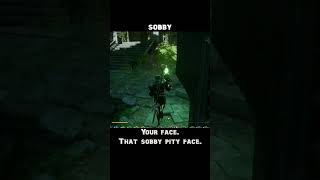 sobby — Dragon age : Inquisition dialogue scene