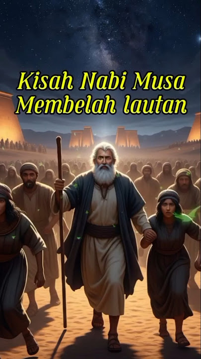 Kisa Nabi Musa Membelah lautan
