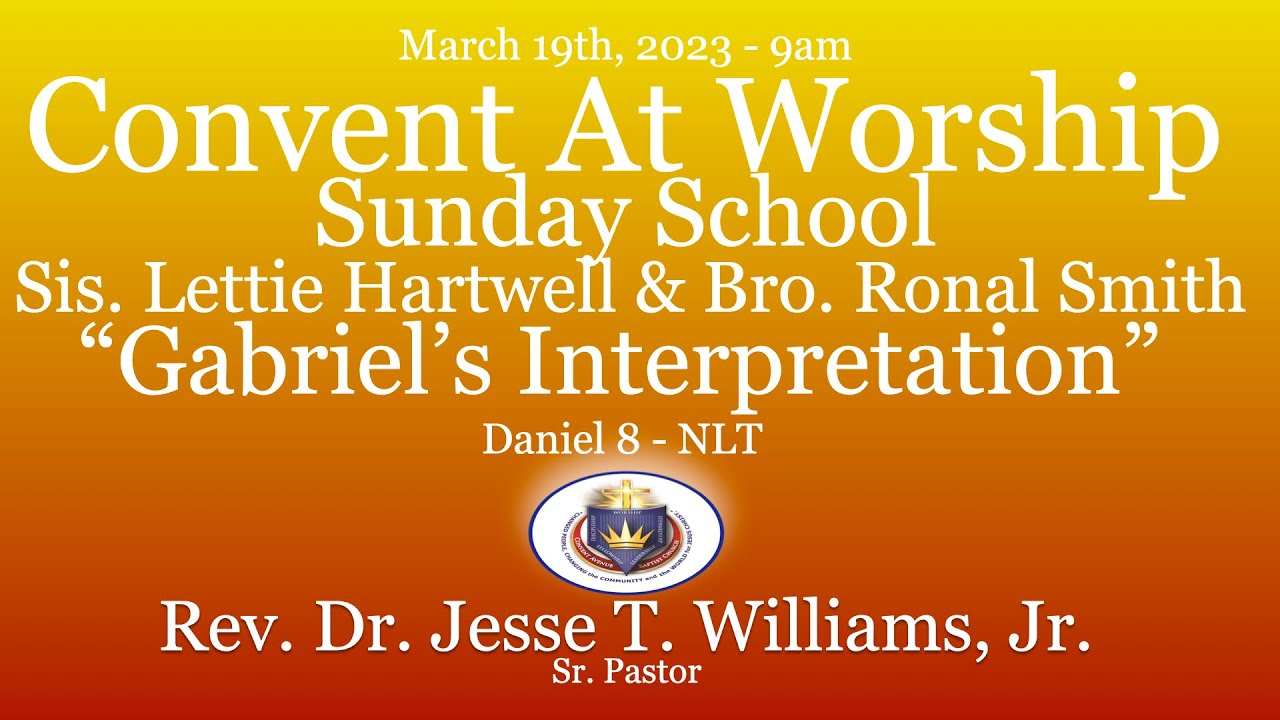 Convent At Worship March 19th, 2023 9am YouTube