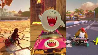 Мульт MARIO KART 8 DELUXE WAVE 6 PAULINE VS KONG VS PEACHETTE GAMEPLAY MARIO KART 8 DX 6 WALKTHROUGH 233