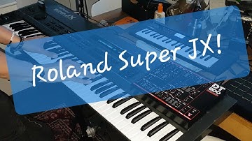 Roland Super JX-10 *amazing 80s synthesizer* Custom patch Vintage synth Vibes synthpop ballad