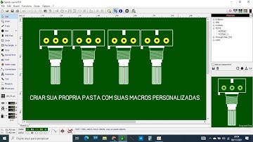 Como criar e salvar macro Sprint Layout , criar sua própria pasta how to make macro sprint layout