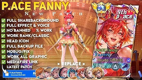 Script Skin Fanny Anniversary 9th No Password | Full Effect Voice | Patch Terbaru