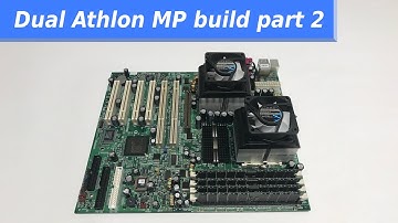 Dual Athlon MP build part 2