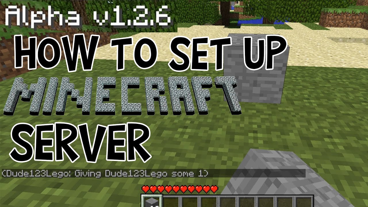 How to setup a minecraft alpha 1 2 6 server with working skins
